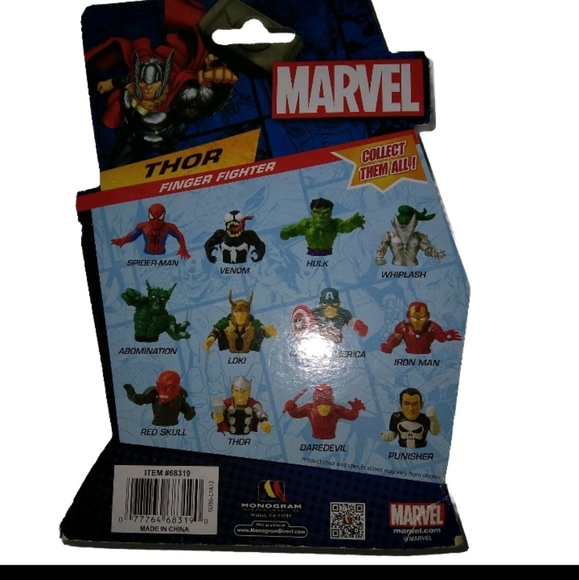 New Marvel Thor Finger Fighter 4+ - Picture 3 of 3